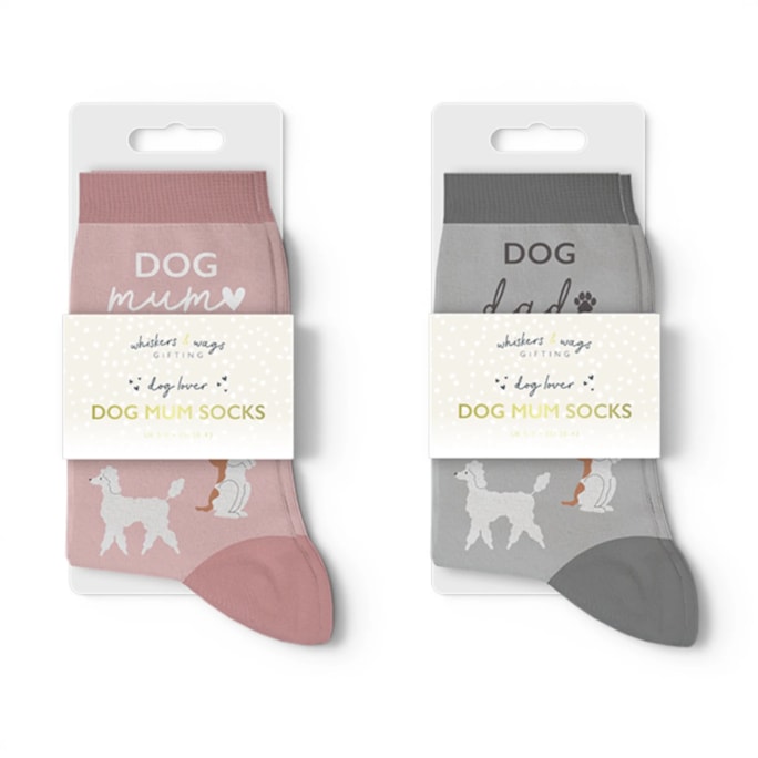 Wholesale Dog Mum & Dad Socks | Wholesale Direct