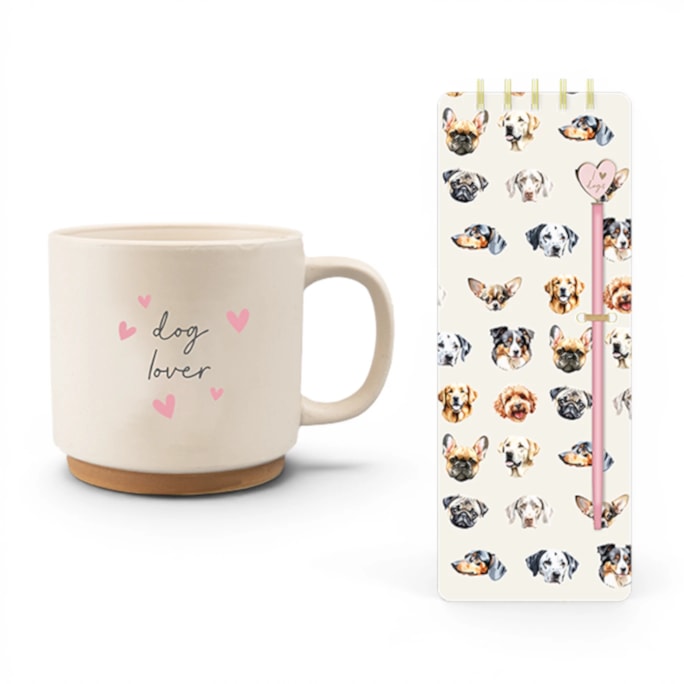 Wholesale Dog Mug and Notebook Set | Wholesale Direct