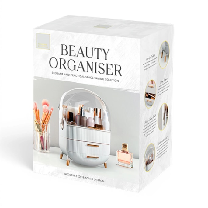 Wholesale White Cosmetic Storage Case With Handle | Wholesale Direct Wholesale White Cosmetic Storage Case With Handle | Wholesale Direct