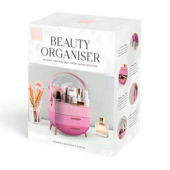 Wholesale Pink Cosmetic Storage Case With Handle | Wholesale Direct Wholesale Pink Cosmetic Storage Case With Handle | Wholesale Direct