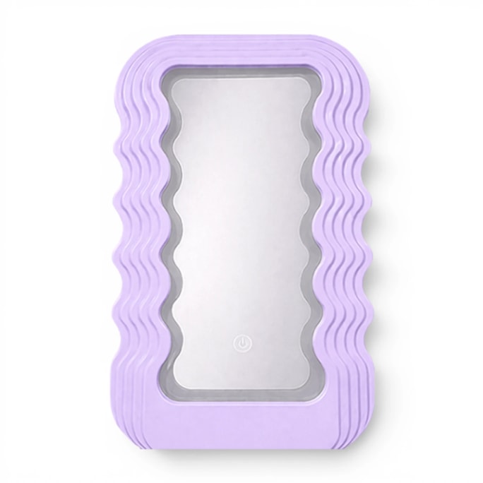 Wholesale Light Up Wavy Mirror CDU | Wholesale Direct Wholesale Light Up Wavy Mirror CDU | Wholesale Direct
