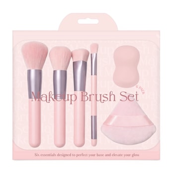 Wholesale Makeup Brush Set 6pk | Wholesale Direct