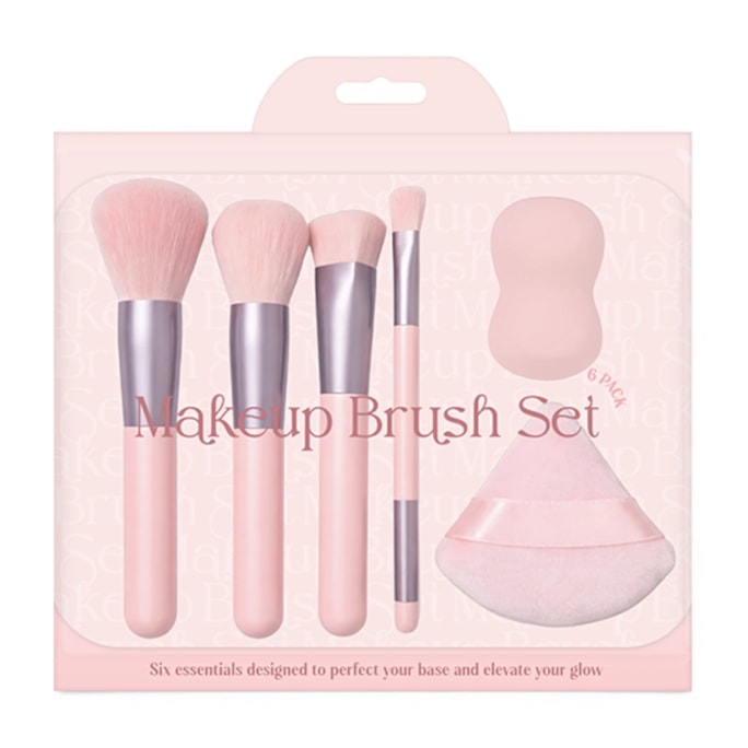 Wholesale Makeup Brush Set 6pk | Wholesale Direct Wholesale Makeup Brush Set 6pk | Wholesale Direct