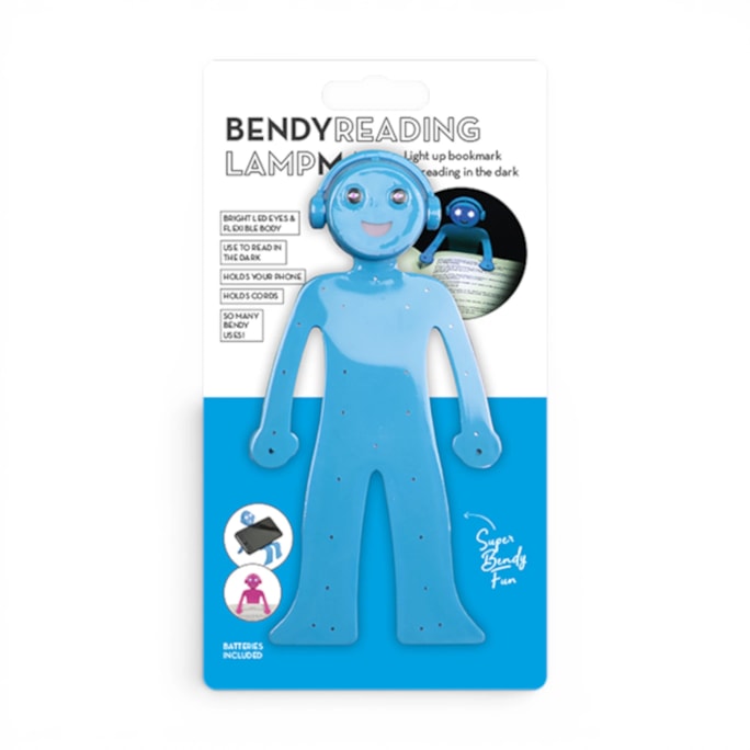 Wholesale Novelty Bendy Reading Lamp Man | Wholesale Direct