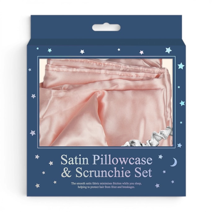 Wholesale Satin Pillowcase & Scunchie Set | Wholesale Direct Wholesale Satin Pillowcase & Scunchie Set | Wholesale Direct