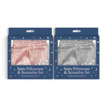 Wholesale Satin Pillowcase & Scunchie Set | Wholesale Direct Wholesale Satin Pillowcase & Scunchie Set | Wholesale Direct