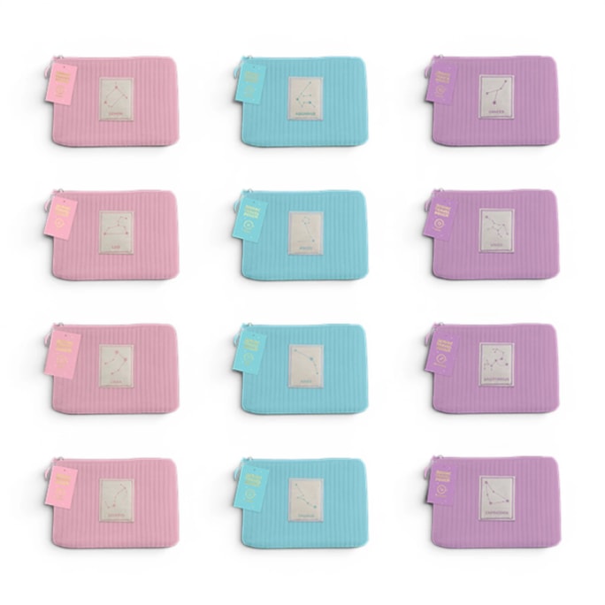 Wholesale Zodiac Soft Travel Pouch | Wholesale Direct Wholesale Zodiac Soft Travel Pouch | Wholesale Direct