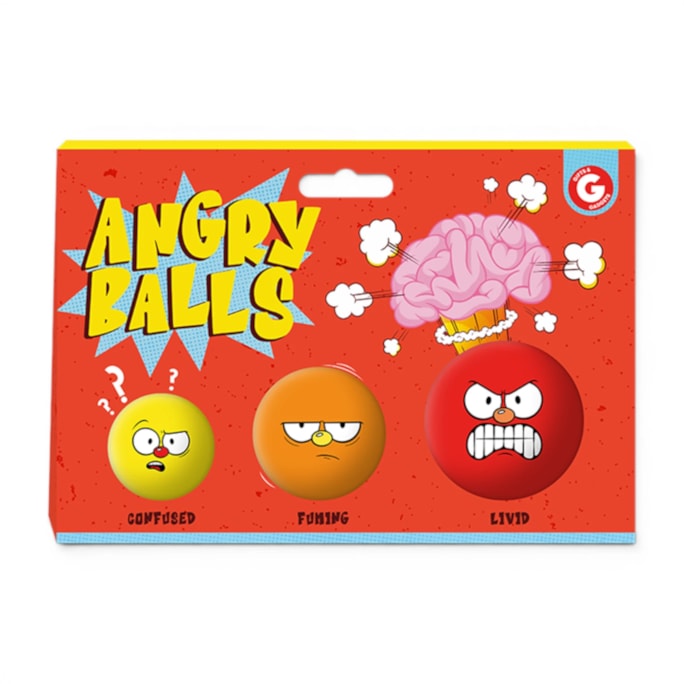 Wholesale Angry Face Stress Balls | Wholesale Direct