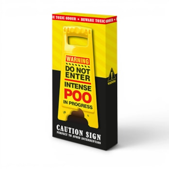 Wholesale Poo In Progress Warning Sign CDU | Wholesale Direct