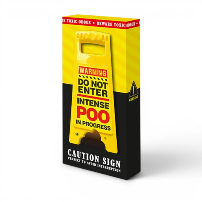 Wholesale Poo In Progress Warning Sign CDU | Wholesale Direct