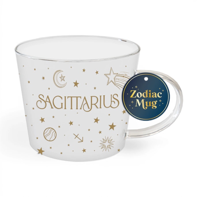 Wholesale Zodiac Glass Constellation Mug | Wholesale Direct