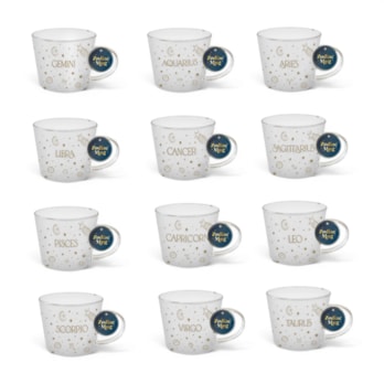 Wholesale Zodiac Glass Constellation Mug | Wholesale Direct Wholesale Zodiac Glass Constellation Mug | Wholesale Direct
