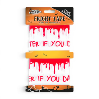 Wholesale Halloween Fright Tape - 2 Pack | Wholesale Direct Wholesale Halloween Fright Tape - 2 Pack | Wholesale Direct