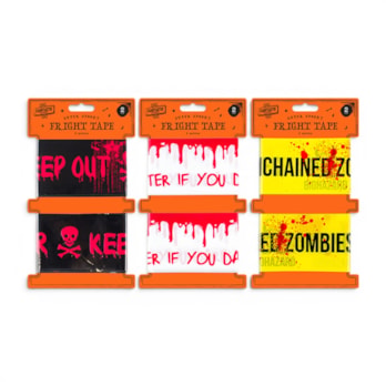 Wholesale Halloween Fright Tape - 2 Pack | Wholesale Direct Wholesale Halloween Fright Tape - 2 Pack | Wholesale Direct