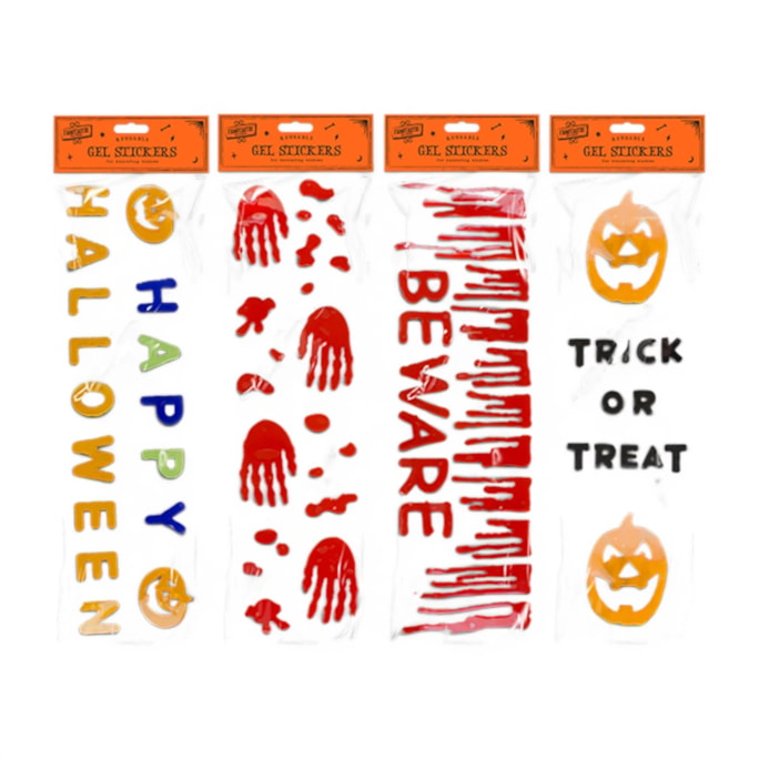 Wholesale Halloween Gel Stickers | Wholesale Direct