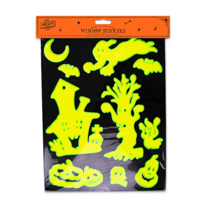Wholesale Glow In The Dark Halloween Window Stickers | Wholesale Direct