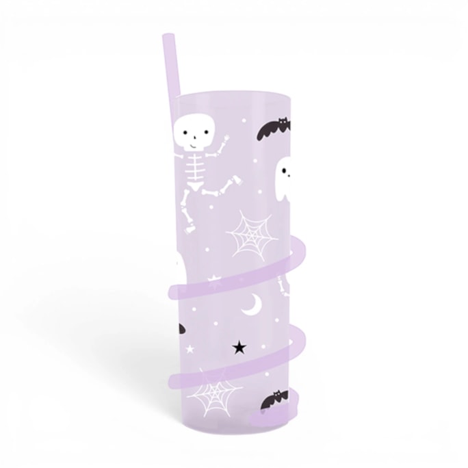 Wholesale Halloween Spiral Straw Tumbler | Wholesale Direct