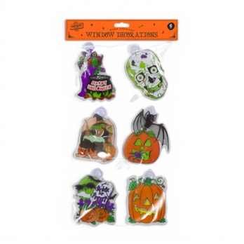 Wholesale Halloween Window Decorations - 6 Pack | Wholesale Direct Wholesale Halloween Window Decorations - 6 Pack | Wholesale Direct