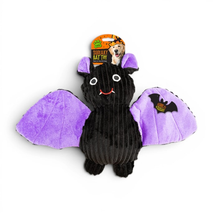Wholesale Halloween Squeaky Crinkley Bat Toy | Wholesale Direct