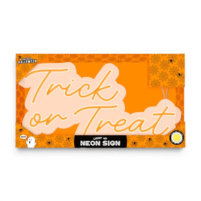Wholesale Light Up Neon Trick Or Treat Sign | Wholesale Direct