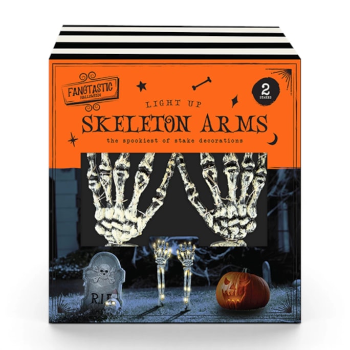 Wholesale Light Up Skeleton Arms Stake | Wholesale Direct