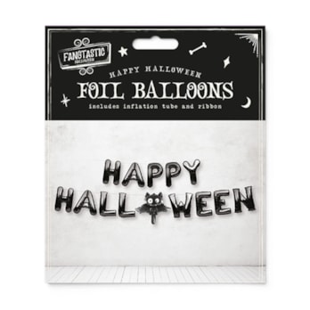 Wholesale Happy Halloween Slogan Foil Balloons | Wholesale Direct Wholesale Happy Halloween Slogan Foil Balloons | Wholesale Direct