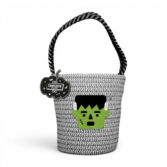Wholesale Halloween Character Woven Bucket Bag | Wholesale Direct Wholesale Halloween Character Woven Bucket Bag | Wholesale Direct