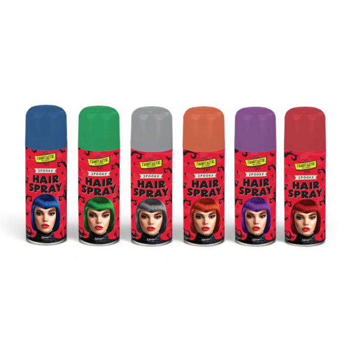 Wholesale Spooky Coloured Hairspray 1.8fl oz CDU | Wholesale Direct