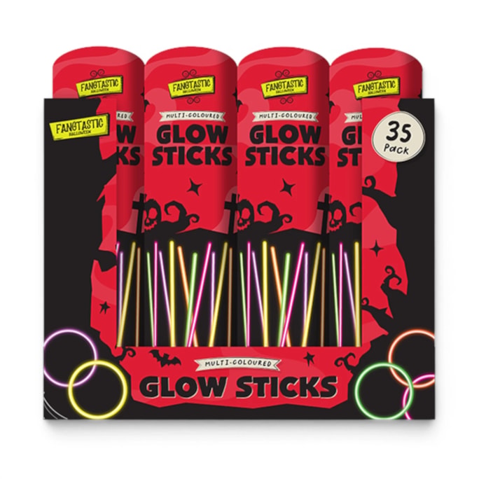 Wholesale Glow Sticks 35pk CDU | Wholesale Direct