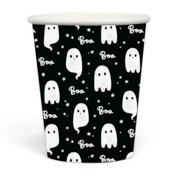 Wholesale Ghost Printed Paper Cups 20pk | Wholesale Direct