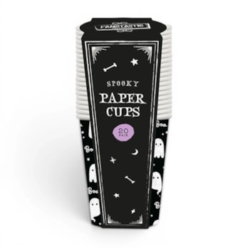 Wholesale Ghost Printed Paper Cups 20pk | Wholesale Direct Wholesale Ghost Printed Paper Cups 20pk | Wholesale Direct