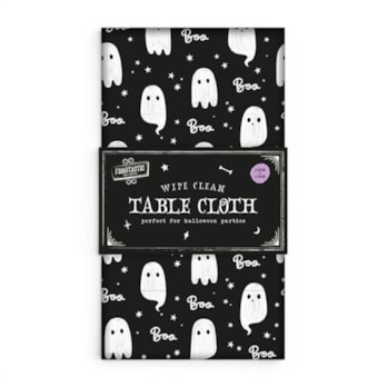 Wholesale Halloween Wipe Clean Ghost Tablecloth 132x178cm With CDU | Wholesale Direct Wholesale Halloween Wipe Clean Ghost Tablecloth 132x178cm With CDU | Wholesale Direct