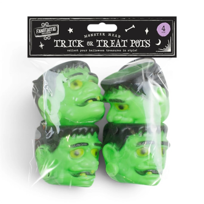 Wholesale Halloween Candy Holder 4pk | Wholesale Direct