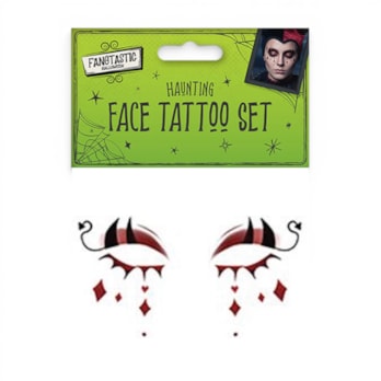 Wholesale Halloween Face Tattoo Set | Wholesale Direct