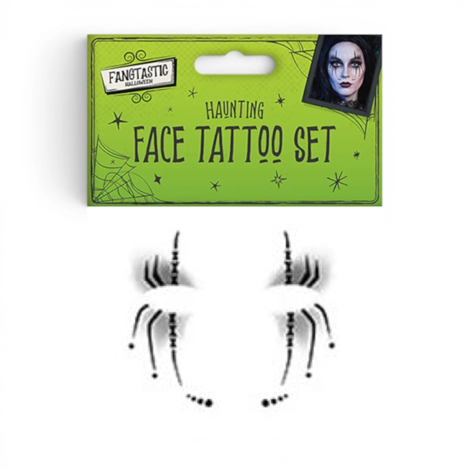 Wholesale Halloween Face Tattoo Set | Wholesale Direct