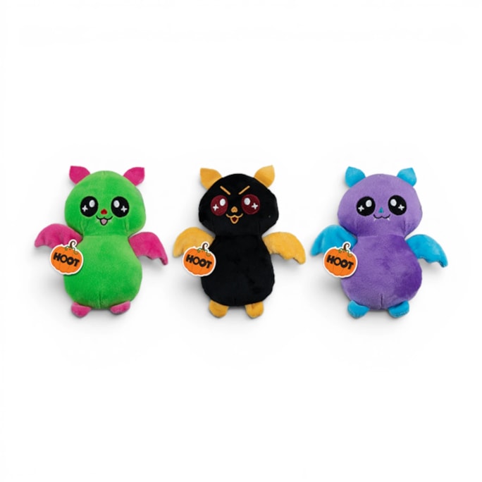 Wholesale Halloween Plush Colourful Bat 15cm | Wholesale Direct