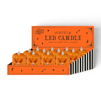 Wholesale Halloween Pumpkin LED Candle CDU | Wholesale Direct