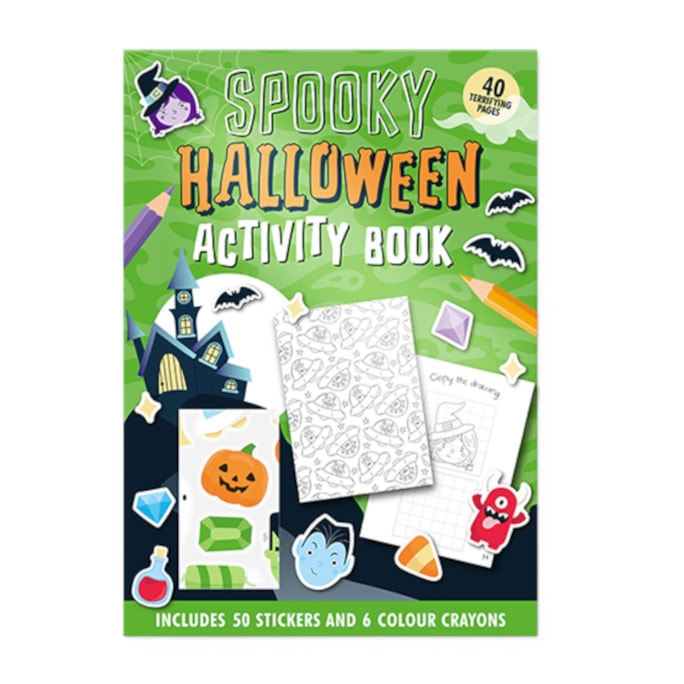 Wholesale Halloween A4 Activity Book 40 Page CDU | Wholesale Direct