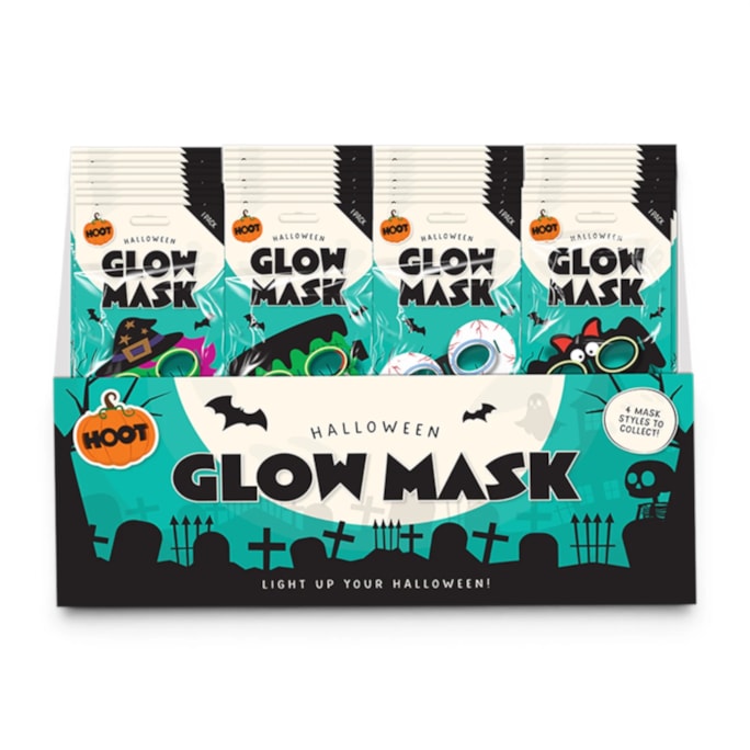 Wholesale Halloween Glow Mask CDU | Wholesale Direct