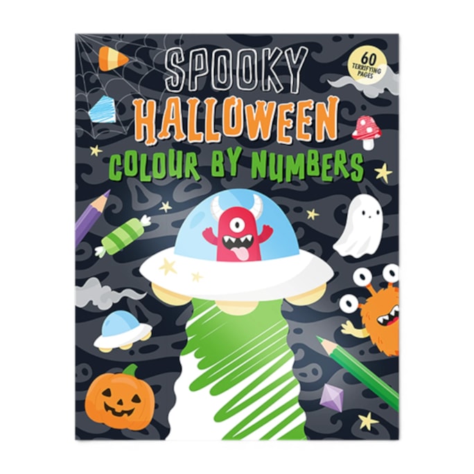 Wholesale Halloween Colour Book By Numbers CDU | Wholesale Direct