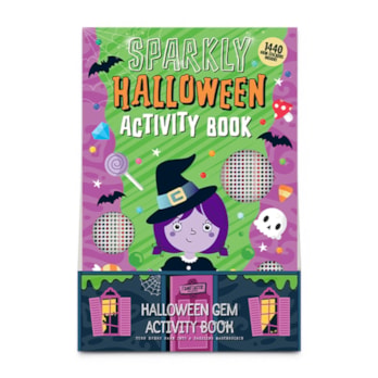 Wholesale Halloween Childrens Gem Sticker and Colouring Book CDU | Wholesale Direct