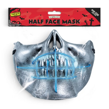 Wholesale Halloween Half Face LED Mask | Wholesale Direct Wholesale Halloween Half Face LED Mask | Wholesale Direct