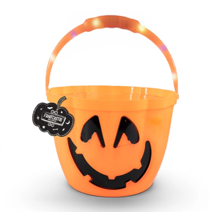 Wholesale Halloween Light Up Treat Bucket | Wholesale Direct