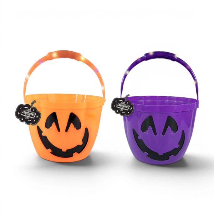 Wholesale Halloween Light Up Treat Bucket | Wholesale Direct