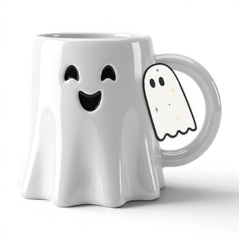 Wholesale Halloween Ghost Mug 450ml | Wholesale Direct