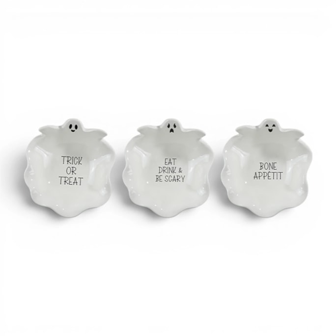 Wholesale Halloween Slogan Ghost Bowl | Wholesale Direct