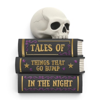 Wholesale Halloween Stacked Books Ornament | Wholesale Direct Wholesale Halloween Stacked Books Ornament | Wholesale Direct