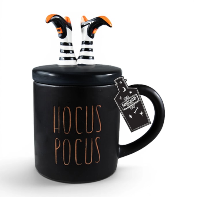 Wholesale Halloween Lidded Witch Mug 600ml | Wholesale Direct