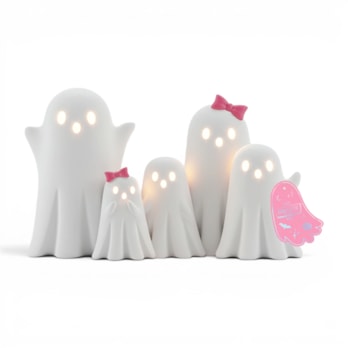 Wholesale Halloween Light Up Ghost Family | Wholesale Direct Wholesale Halloween Light Up Ghost Family | Wholesale Direct