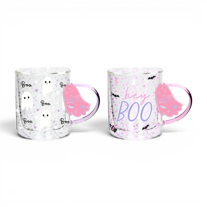 Wholesale Halloween Double Wall Glitter Mug 300ml | Wholesale Direct
